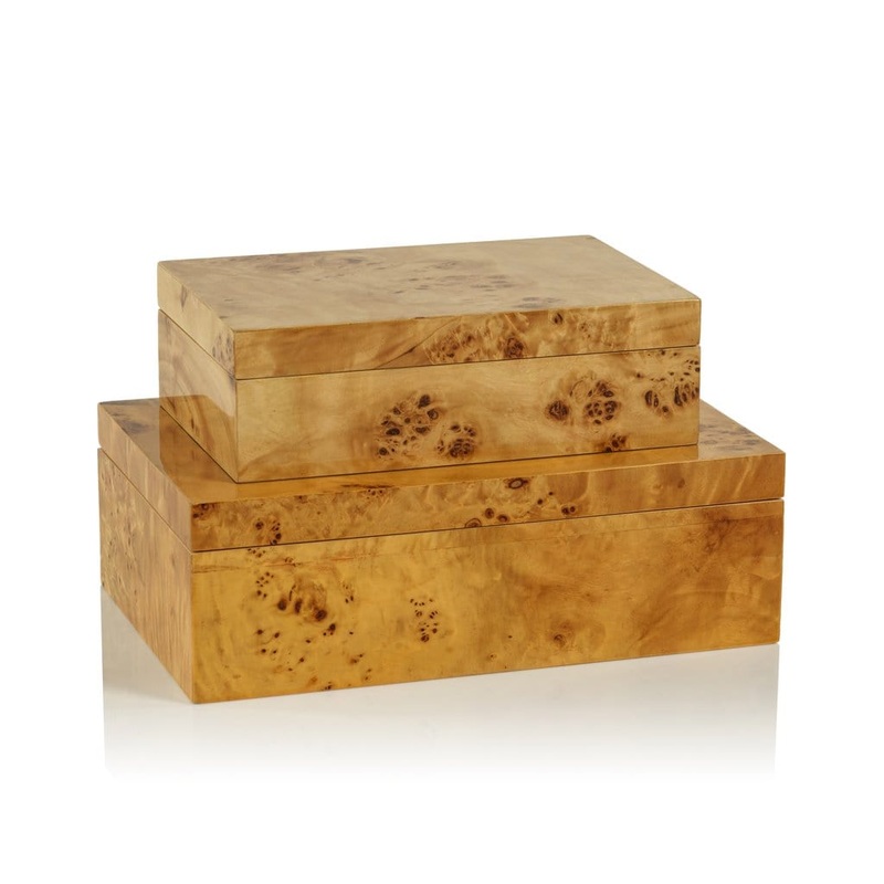 Burl Wood Box