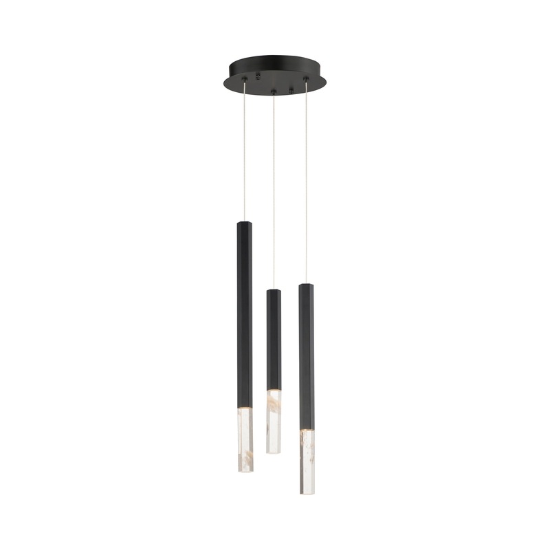 Diaphane LED Multi Light Pendant Light