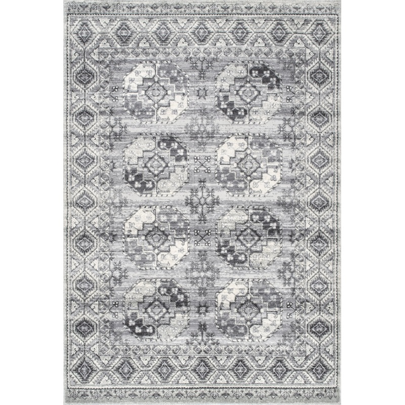 Gothic Vintage Rug | Grey