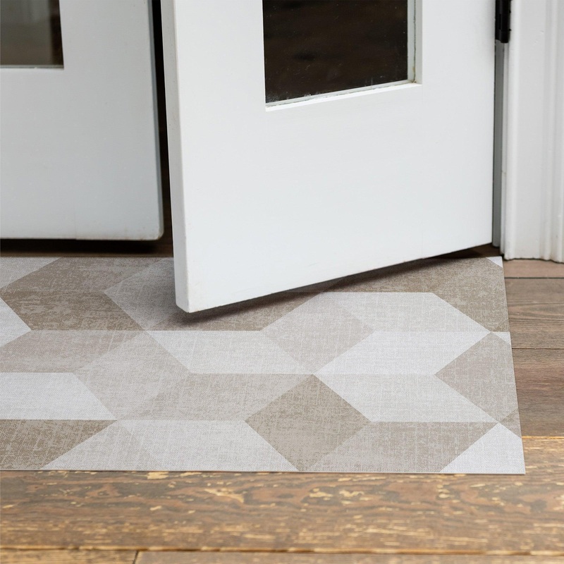 Jenna FloorFlat | Beige – Premium Vinyl Mat