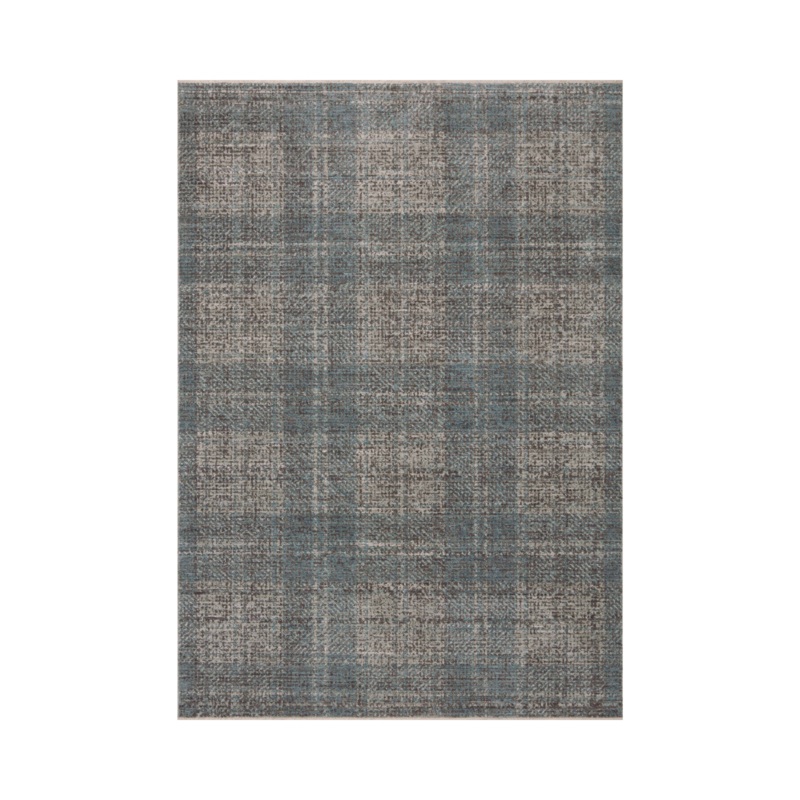 OVERSTOCK RUG – Loloi Ember Denim / Charcoal Rug – 3’6″ x 5’6″