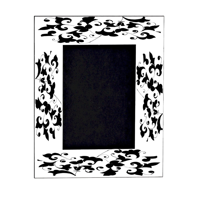 SUBLIMART: Picture Frame with glass cover for 5×7 photos – (Design #PF02)