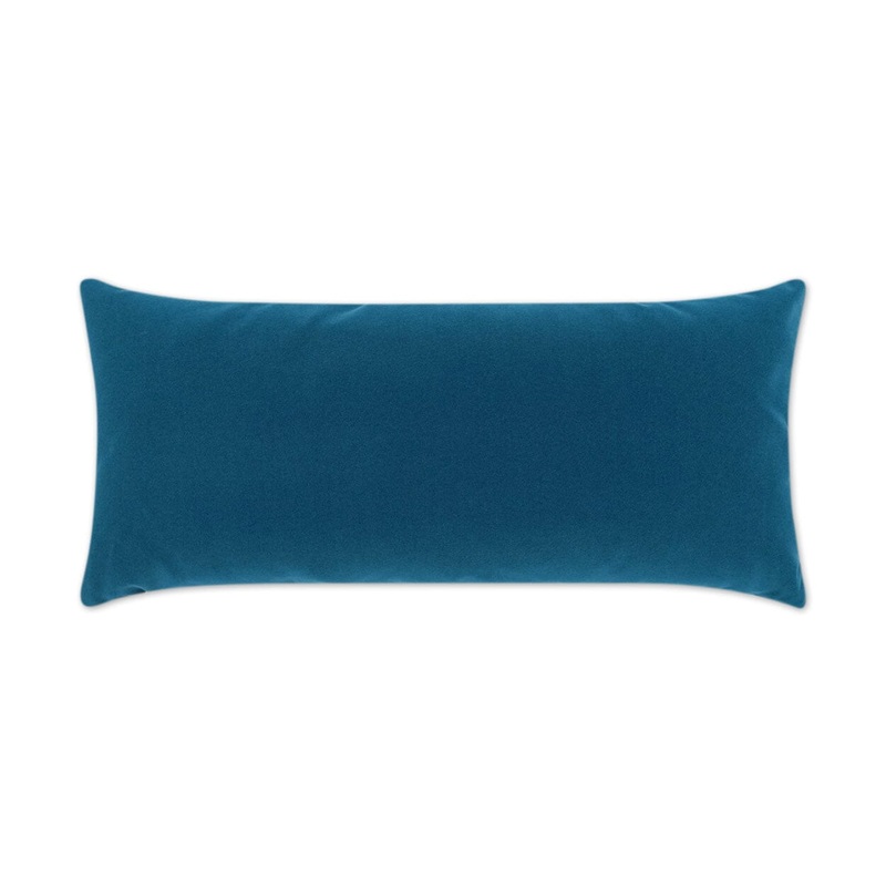 D.V. Kap 12″ x 24″ Outdoor Lumbar Pillow | Sundance Duo Peacock