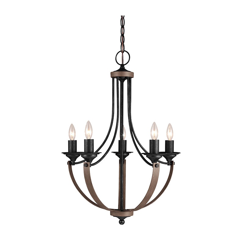 Generation 3280405EN Corbeille 5-lt LED Chandelier