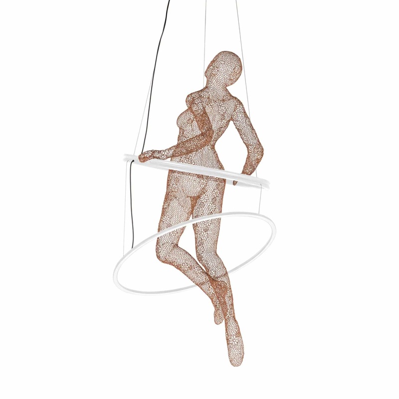 Limbo LED Hoop Chandelier