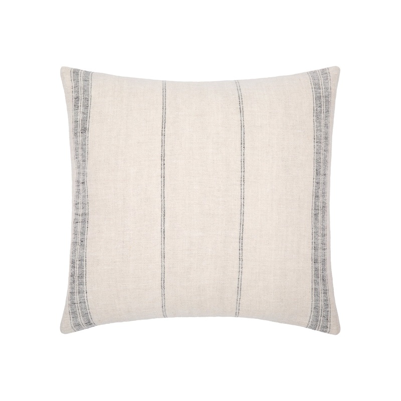 Striped Linen Pillow Cover