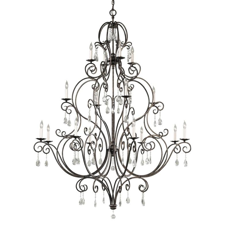 Generation F2110 Chateau 16-lt Multi-Tier Chandelier