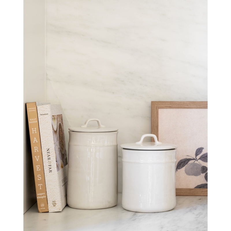 Handled Ceramic Canister