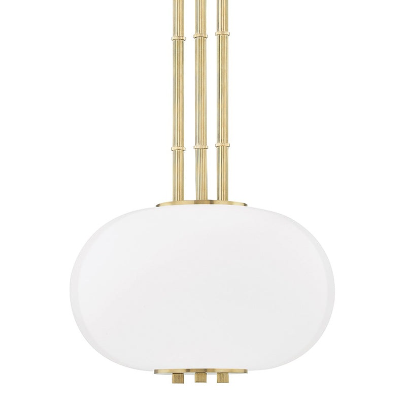 Hudson Valley KBS1356701B Palisade 1-lt 14″ Pendant