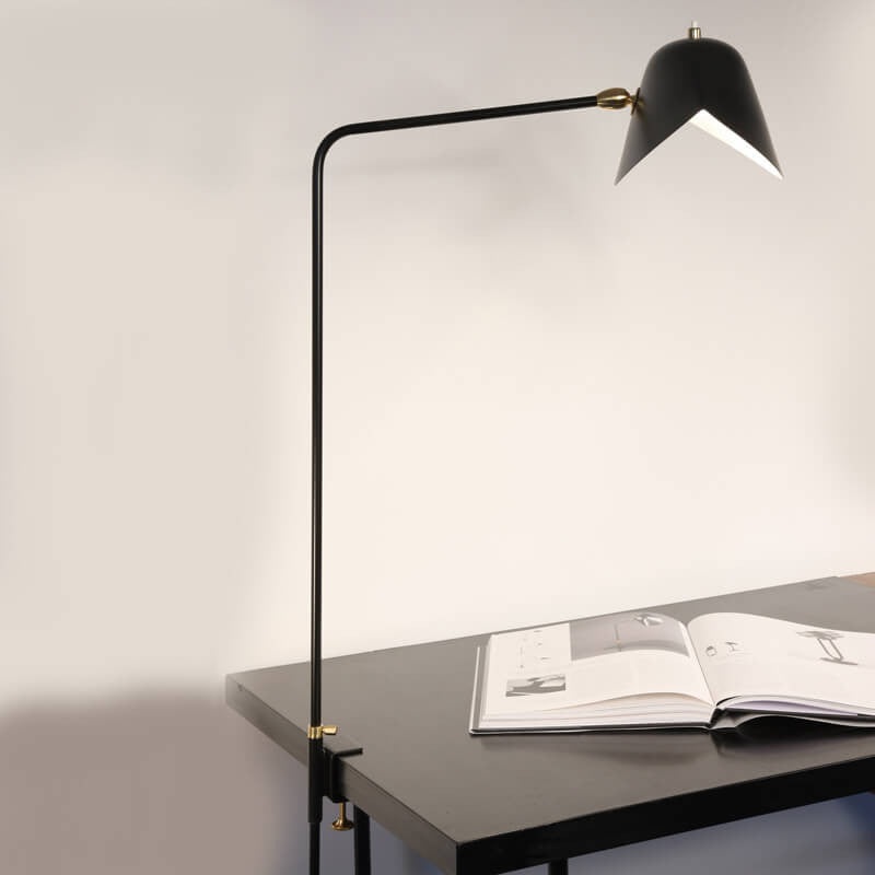 Serge Mouille Simple Agrafe Desk Lamp