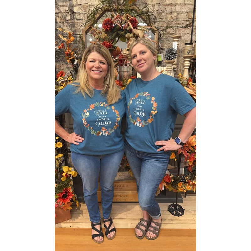 Fall Magnolias Flower Family T-Shirt