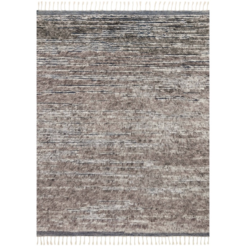 Loloi Khalid Rug | Pewter / Ink