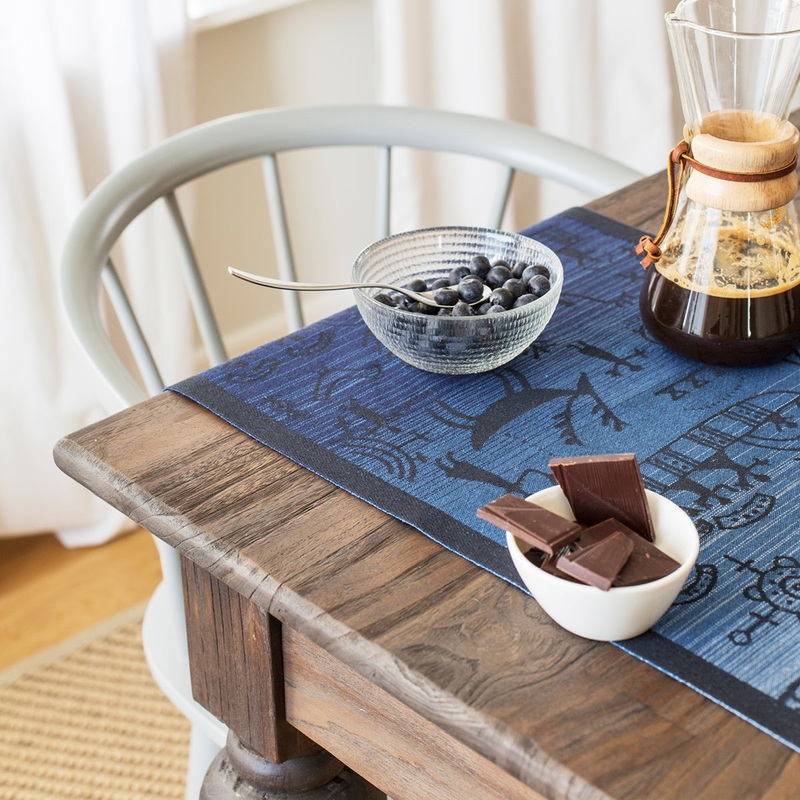 sterled Organic Cotton / Linen Woven Table & Kitchen Textiles Collection
