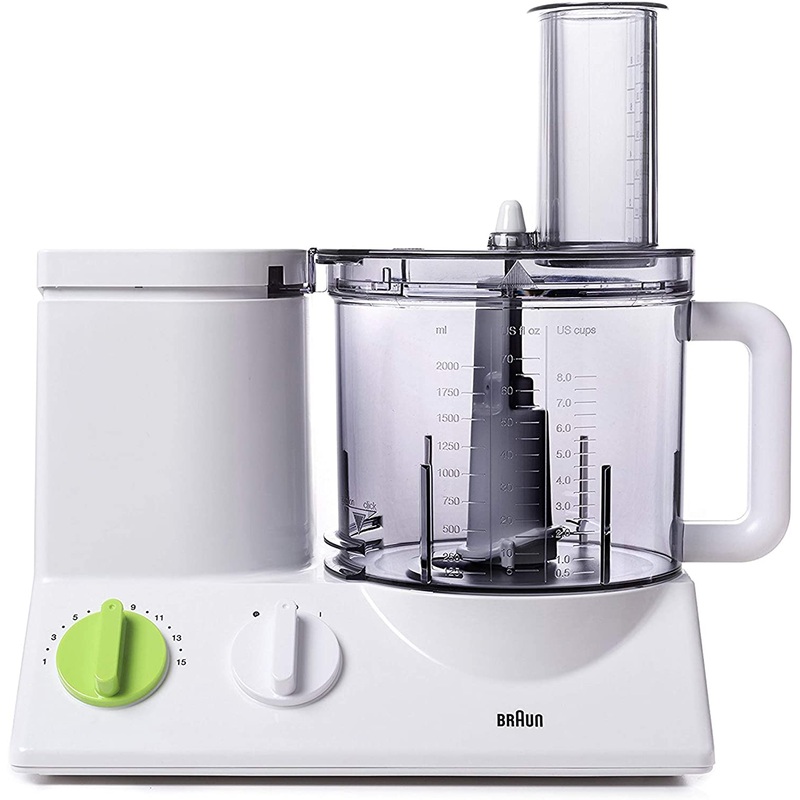 BRAUN FP3020 12 Cup FOOD PROCESSOR Ultra Quiet Powerful motor