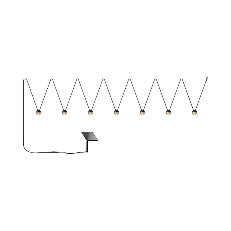 Cherry Bubbls Outdoor LED Solar Powered String Light
