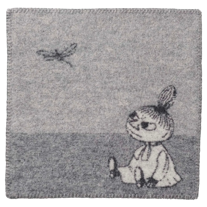 Little My Lambswool Seat Cover, Grey