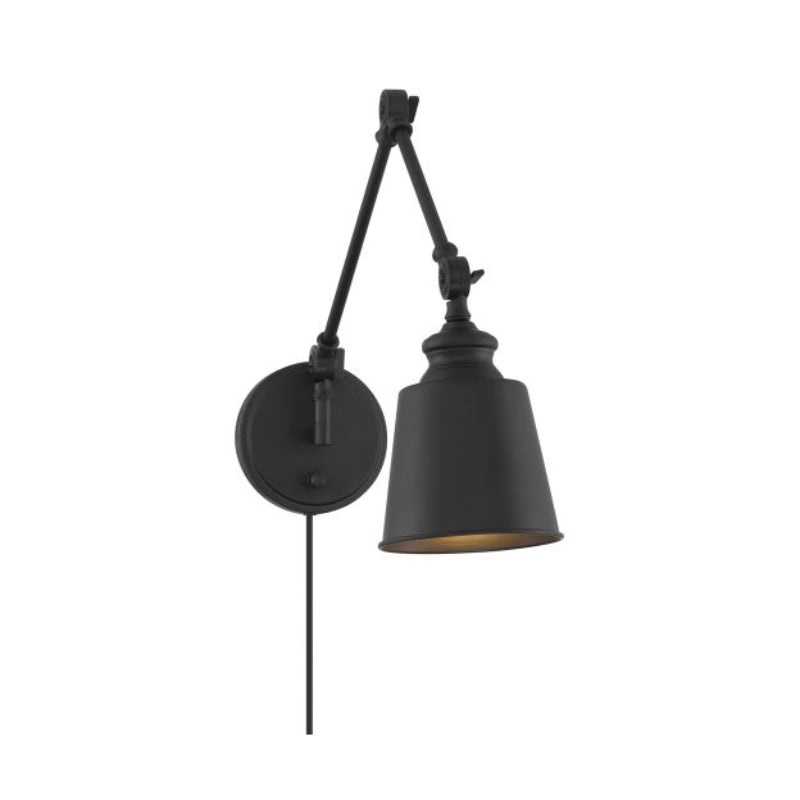 Savoy House M90089 1-lt 17″ Tall Adjustable Wall Sconce, Set of 2 (ETL)