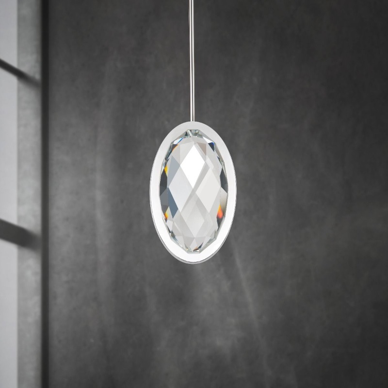 Schonbek Beyond BPD38210 Wonder 1-lt 6″ LED Pendant