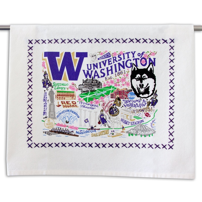 Washington, University of Collegiate Dish Towel