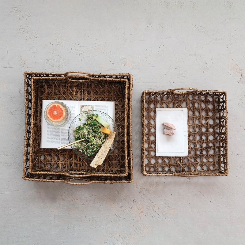 Katy Rattan Tray -3 Sizes