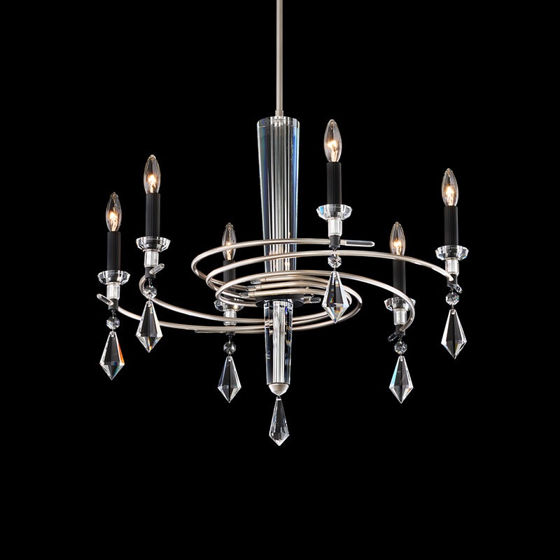 Schonbek S5606 Tempest 6-lt 29″ Chandelier