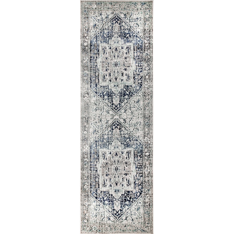 Arianna Tribal Medallion Rug | Rust