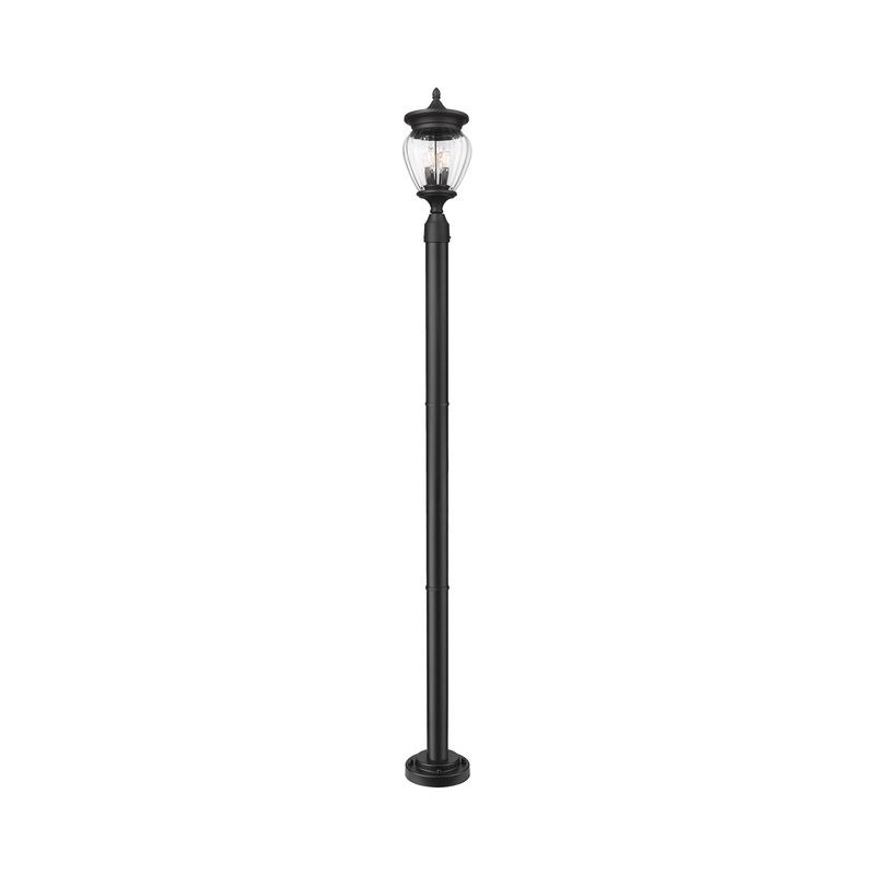 Davina Outdoor Lean Post Light
