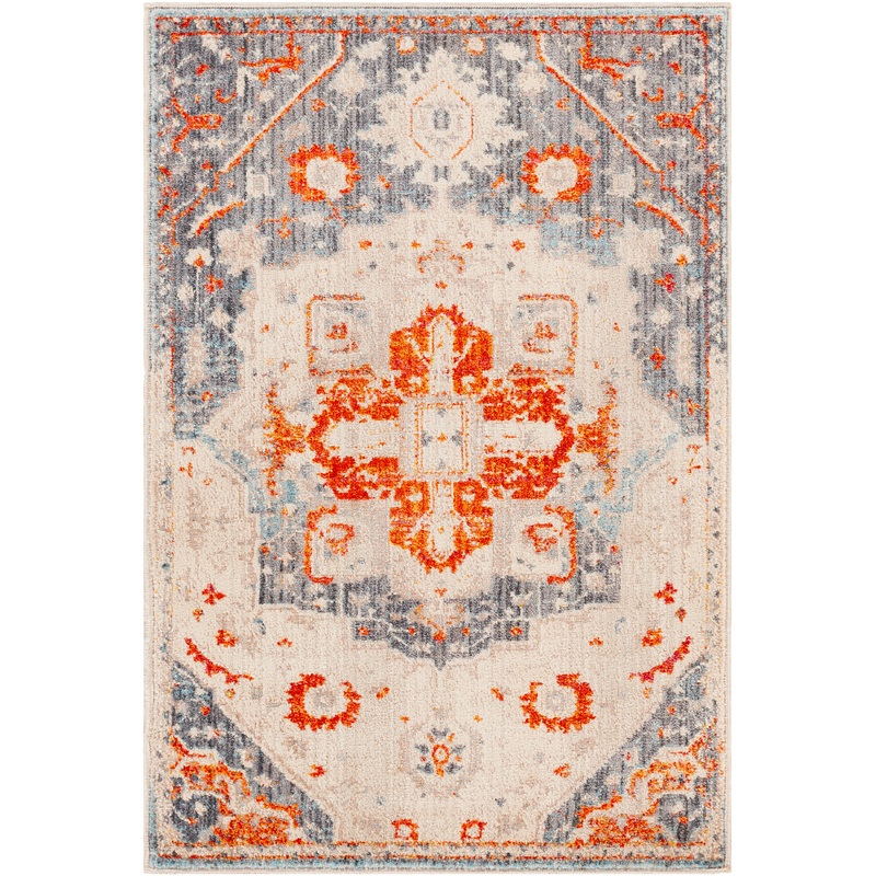 Ephesians 21450 Machine Woven Synthetic Blend Indoor Area Rug by Surya Rugs