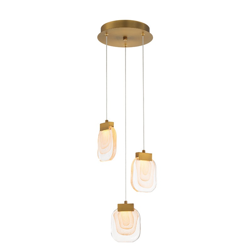 Eurofase 38042 Paget 3-lt 10″ LED Chandelier