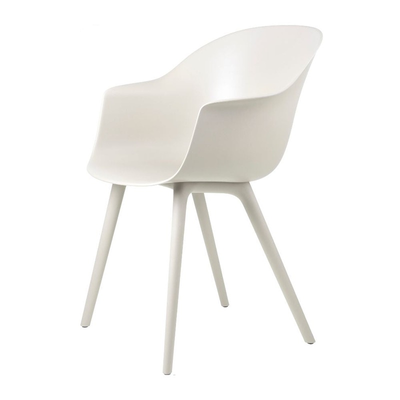 GUBI Outdoor Bat Dining Armchair by GamFratesi