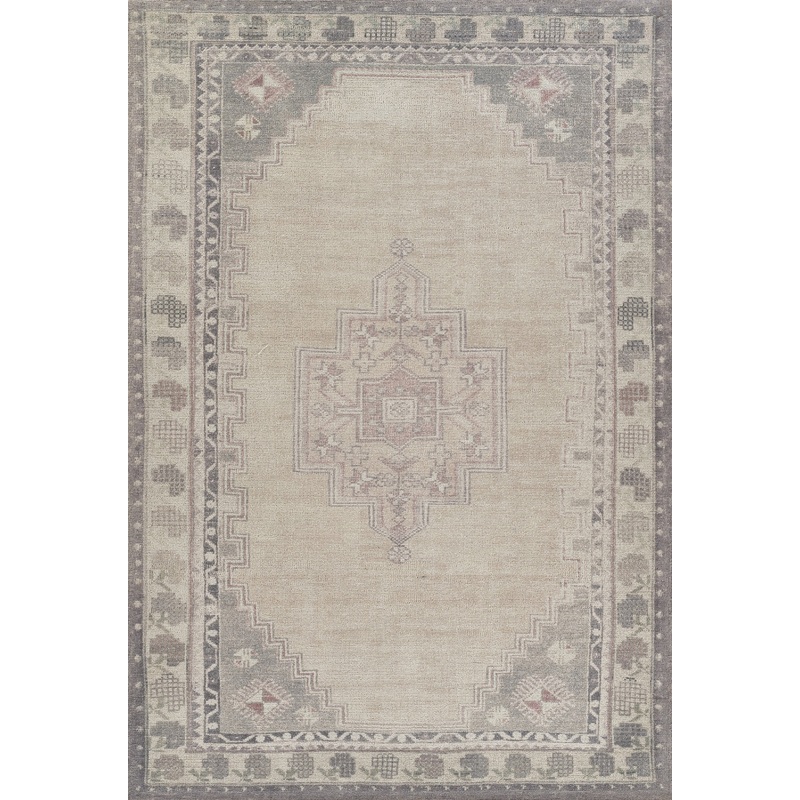 Momeni Luna Medallion Hand Tufted Traditional Rectangle Indoor Area Rug