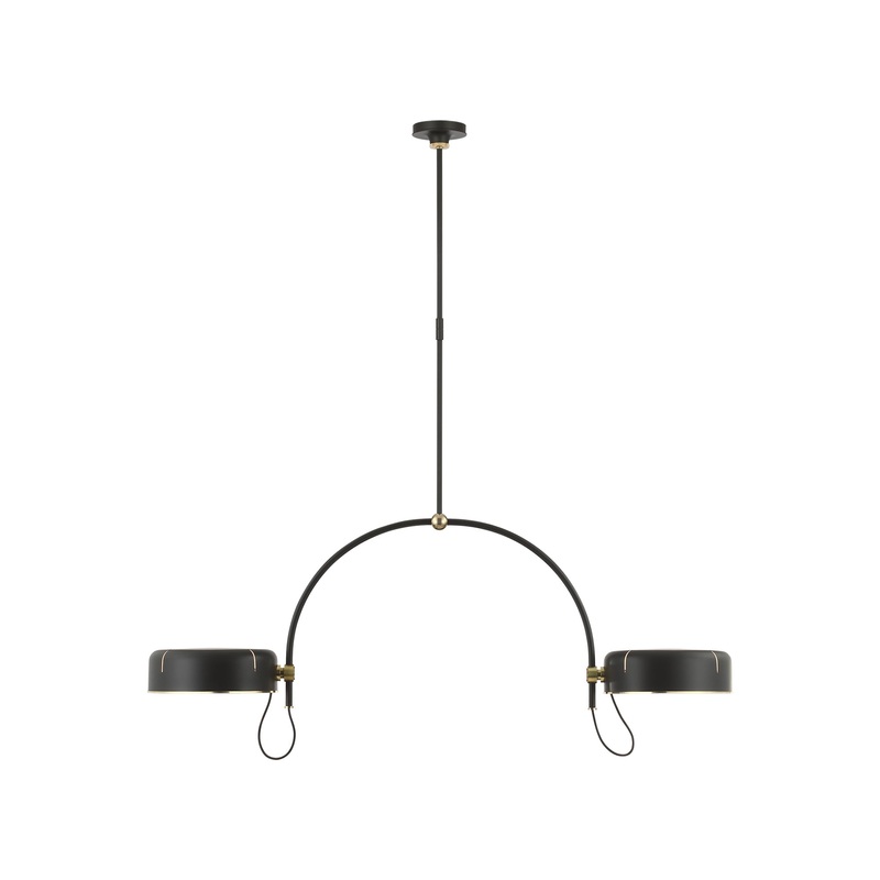 Oso LED Linear Arched Pendant Light