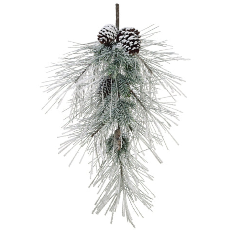 Snowy Mixed Pine Swag