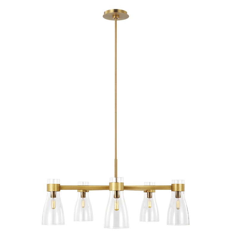 Visual Comfort AEC1005 Moritz 5-lt 34″ Chandelier