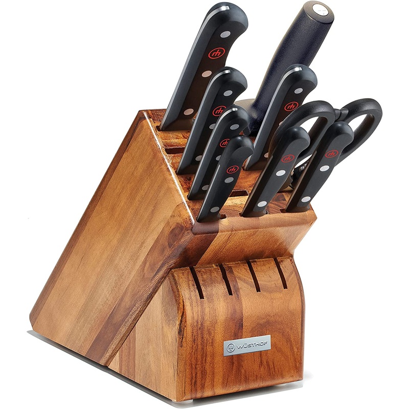 WSTHOF Gourmet 10-Piece Knife Block Set