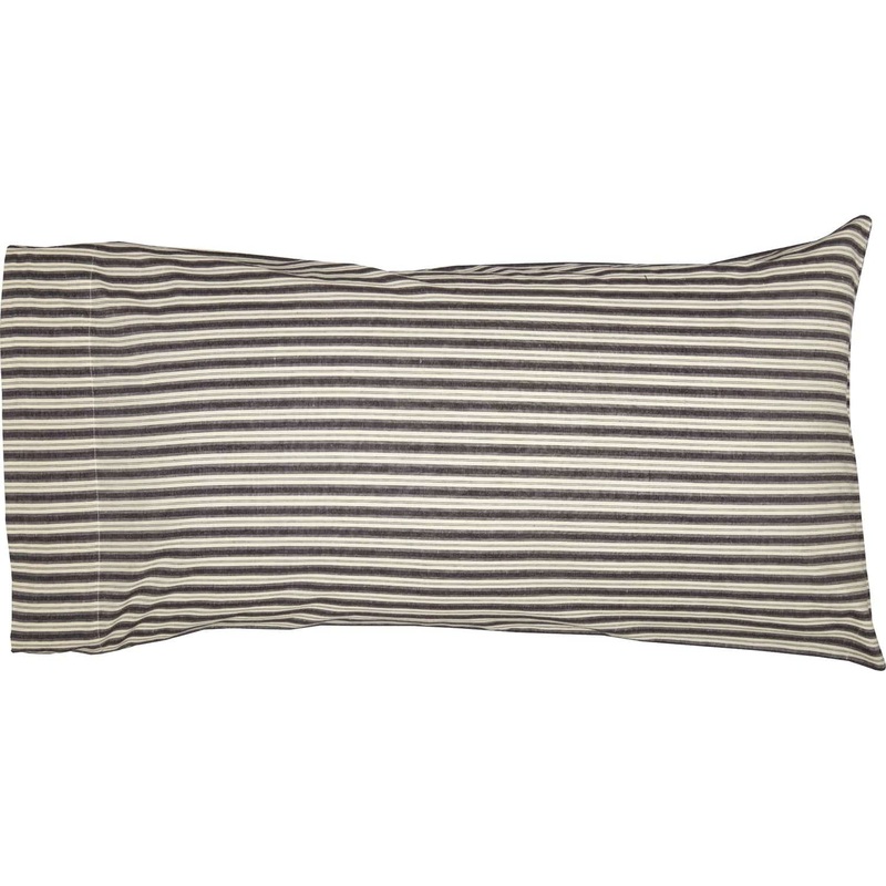 Ashmont Ticking Stripe King Pillow Case Set of 2 21×40