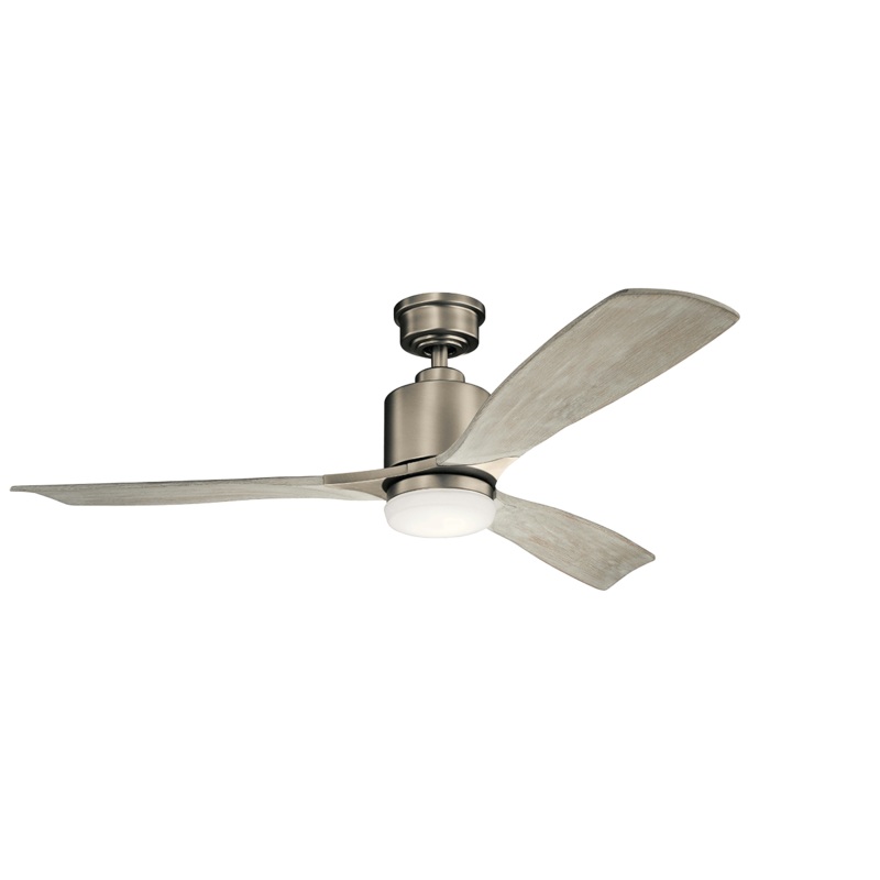 Kichler 300027 Ridley II 52″ Ceiling Fan with LED Light
