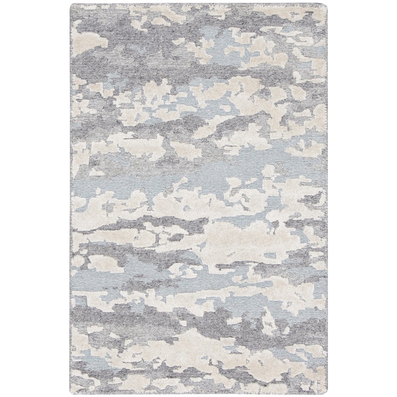 Nourison Divine 2′ x 3′ Aqua Modern Indoor Rug