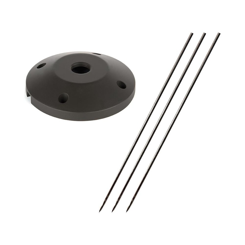 Surface Mount Flange / Stake Landscape Accessory