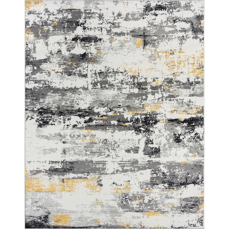 Tayse Abstract Area Rug TML10-Gerhart Contemporary Cut Pile Indoor Polypropylene