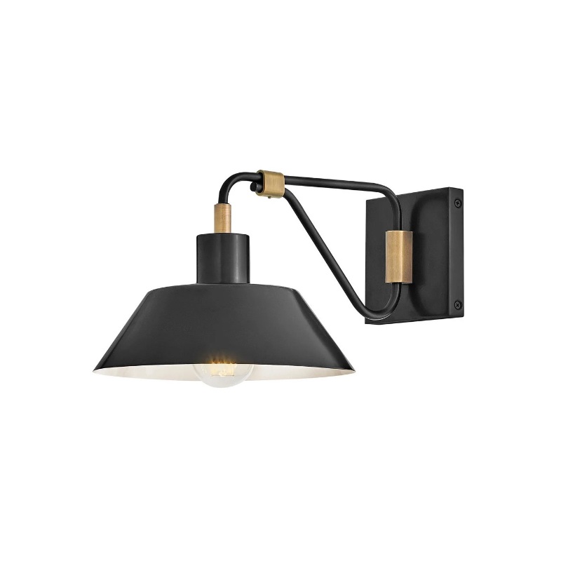 Hinkley 28820 Brewster 1-lt 10″ LED Outdoor Wall Mount Barn Light