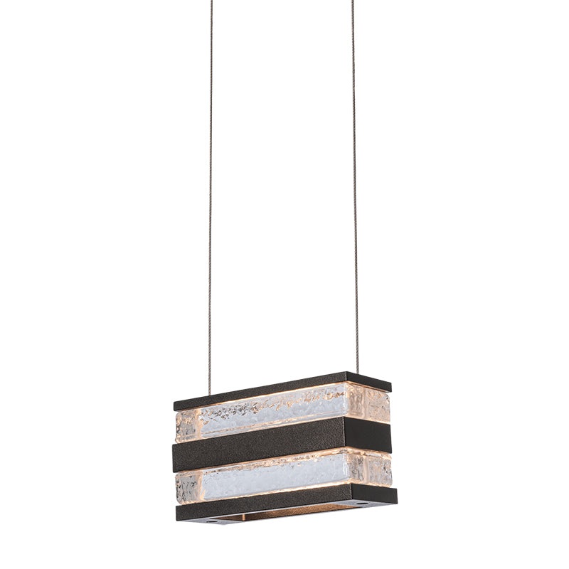 Hubbardton Forge 401854 Stacks 1-lt 2″ LED Pendant