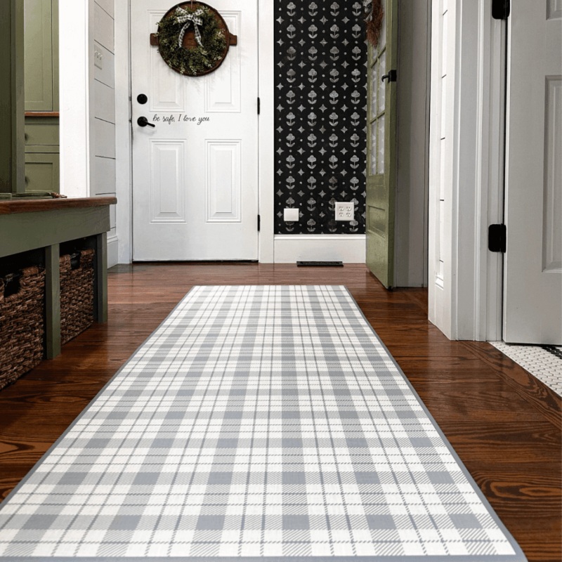 Emily FloorFlat | Dusty Blue – Premium Vinyl Mat
