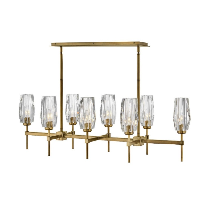 Hinkley 38256 Ana 8-lt 46″ LED Linear Chandelier