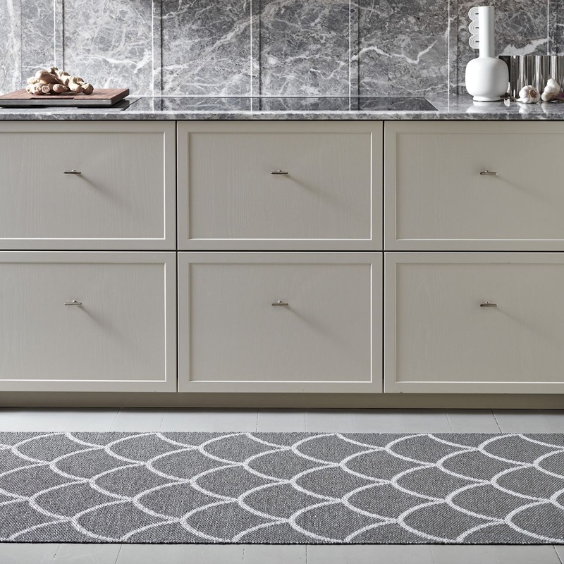 Kotte Reversible Indoor / Outdoor Swedish Woven Plastic Rug – Five Sizes in Six Color Variants