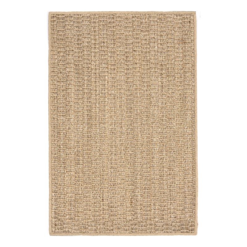 Wicker Woven Sisal Custom Rug | Natural