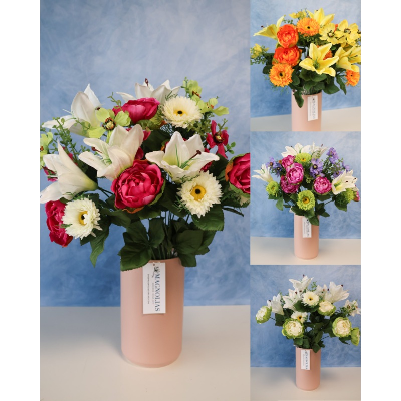 Mixed Lily, Cosmos, Peony & Daisy Bush