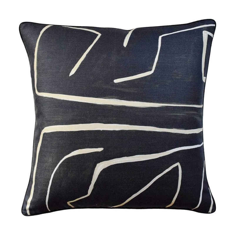 Onyx Graffito Pillow