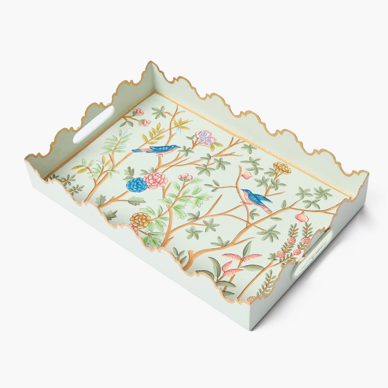 Small  Chinoiserie Tole Tray