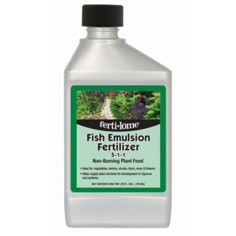 Fertilome Fish Emulsion Non-Burning Fertilizer Concentrate, 5 – 1 – 1